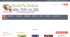 Desktop Screenshot of booksbythebushel.com